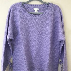 Caslon Mix Stitch Swing Cotton Purple Bonnet